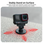 Supporto magnetico a sgancio rapido Sunnylife con inclinazione regolabile di 1/4 e 180° per Insta360 X4 Air / X5 / Ace / Ace Pro 2 / 1, DZ-142 For Insta360 X4 Air / X5
