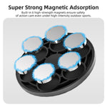 Supporto magnetico a sgancio rapido Sunnylife con inclinazione regolabile di 1/4 e 180° per Insta360 X4 Air / X5 / Ace / Ace Pro 2 / 1, DZ-142 For Insta360 X4 Air / X5