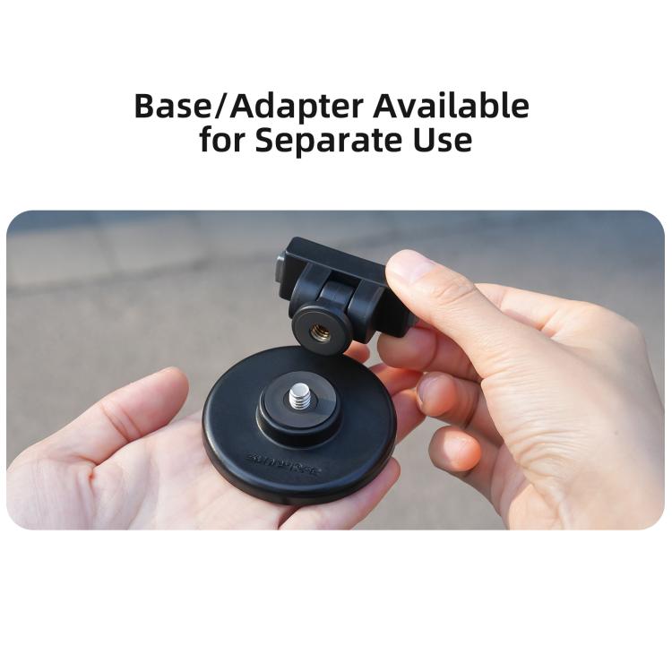 Supporto magnetico a sgancio rapido Sunnylife con inclinazione regolabile di 1/4 e 180° per Insta360 X4 Air / X5 / Ace / Ace Pro 2 / 1, DZ-142 For Insta360 X4 Air / X5
