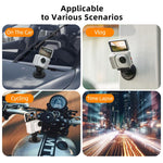 Per Insta360 GO Ultra, supporto magnetico a sgancio rapido Sunnylife, staffa da tavolo regolabile con inclinazione di 1/4 e 180°., DZ-143 For Insta360 GO Ultra