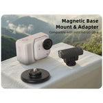 Per Insta360 GO Ultra, supporto magnetico a sgancio rapido Sunnylife, staffa da tavolo regolabile con inclinazione di 1/4 e 180°., DZ-143 For Insta360 GO Ultra