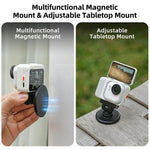 Per Insta360 GO Ultra, supporto magnetico a sgancio rapido Sunnylife, staffa da tavolo regolabile con inclinazione di 1/4 e 180°., DZ-143 For Insta360 GO Ultra