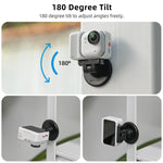 Per Insta360 GO Ultra, supporto magnetico a sgancio rapido Sunnylife, staffa da tavolo regolabile con inclinazione di 1/4 e 180°., DZ-143 For Insta360 GO Ultra