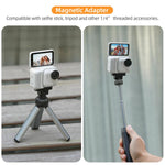 Per Insta360 GO Ultra, supporto magnetico a sgancio rapido Sunnylife, staffa da tavolo regolabile con inclinazione di 1/4 e 180°., DZ-143 For Insta360 GO Ultra