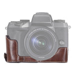 Mezza custodia in pelle PU per Canon EOS M5