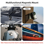 Supporto magnetico universale Sunnylife, base da tavolo portatile con angolazione regolabile e rotazione a 180° per mini fotocamere., Universal