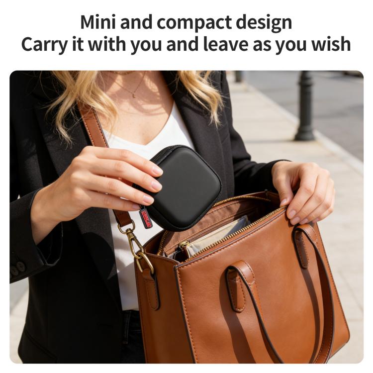 Per Insta360 Link 2 / 2C / 2 Pro STARTRC Mini Corpo Portatile con Texture Diamante Borsa in PU per il trasporto, For Insta360 Link 2