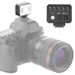 Desiontal F03 Mini Flash da montare sulla fotocamera per fotocamere mirrorless, F03