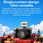 Desiontal F03 Mini Flash da montare sulla fotocamera per fotocamere mirrorless, F03