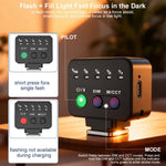 Desiontal F03 Mini Flash da montare sulla fotocamera per fotocamere mirrorless, F03