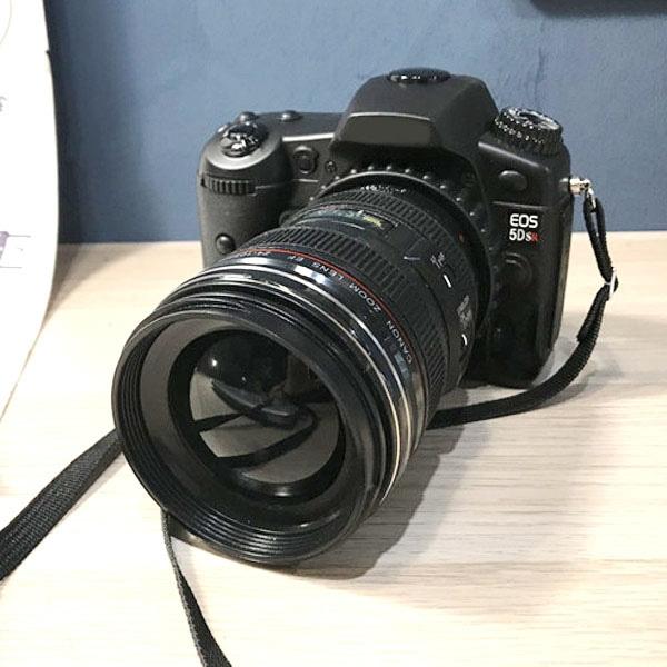 Per Canon EOS 5DSR finto manichino non funzionante modello di fotocamera DSLR puntelli per studio fotografico con cinturino (nero), For Canon EOS 5DSR