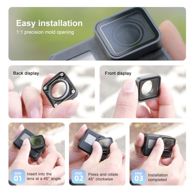 Per la parte di riparazione della lente protettiva UV GoPro HERO5, For GoPro HERO5 UV Filters