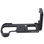 FITTEST LB-GH5 Supporto base per staffa per piastra a sgancio rapido verticale per fotocamera Panasonic LUMIX GH5 Testa a sfera in metallo, Panasonic LUMIX GH5