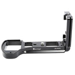 FITTEST LB-A6500 Supporto base per staffa per piastra a sgancio rapido per riprese verticali per Sony ILCE-6500 (A6500) Testa a sfera in metallo per fotocamera