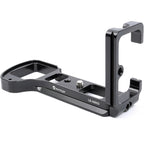 FITTEST LB-A6500 Supporto base per staffa per piastra a sgancio rapido per riprese verticali per Sony ILCE-6500 (A6500) Testa a sfera in metallo per fotocamera