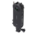 Telaio protettivo in plastica ABS per Insta360 X4 con slitta fred