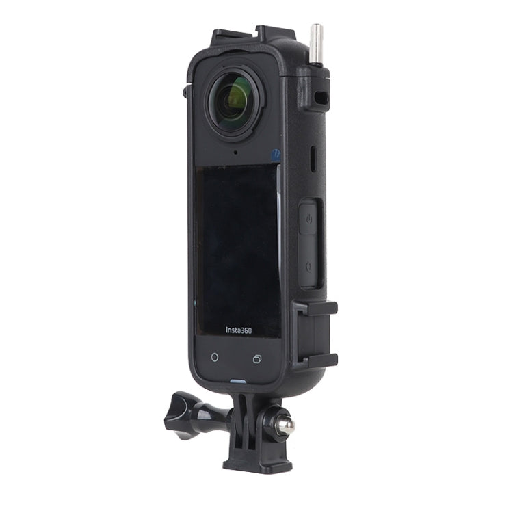 Telaio protettivo in plastica ABS per Insta360 X4 con slitta fred