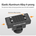 Adattatore magnetico a sgancio rapido Sunnylife, supporto per selfie stick regolabile con inclinazione di 180° da 1/4" per Insta360 X4 Air / X5 / Ace Pro 2 / 1 / Ace, AD136 For Insta360 X4 Air / X5