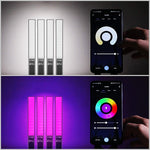 LUXCeO P6 RGB LED colorato per foto Stick Video Light Controllo APP portatile Luce di riempimento LED a colori, P6