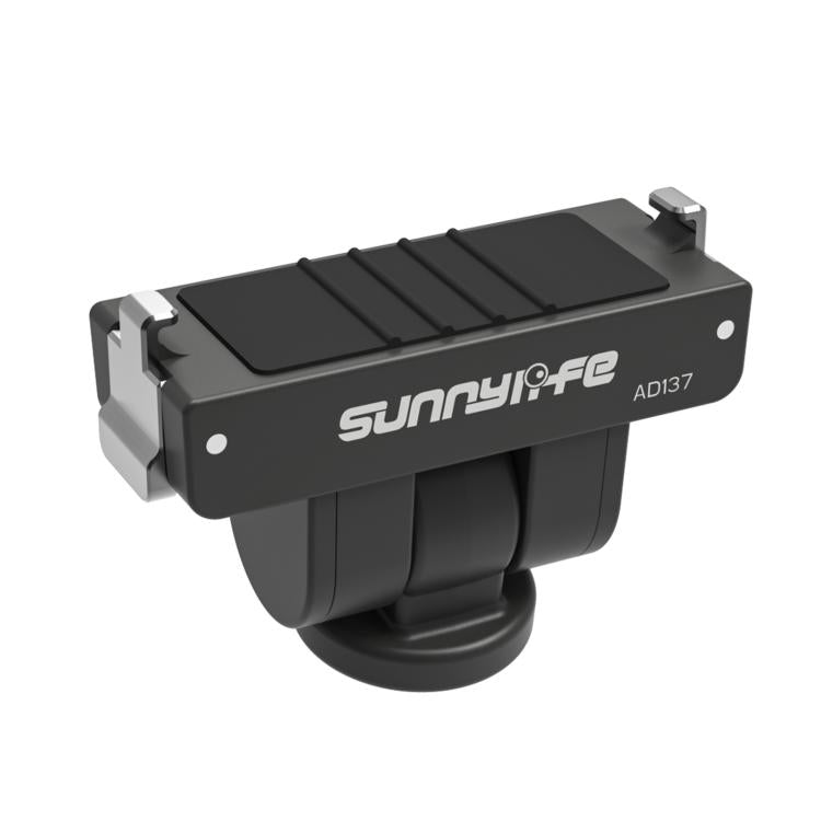 Adattatore magnetico a sgancio rapido Sunnylife per Insta360 GO Ultra, interfaccia da 1/4, inclinazione regolabile a 180°, supporto per selfie stick., AD137 For Insta360 GO Ultra