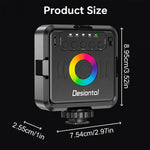 Luce fotografica RGB portatile Designal iReal-X2, iReal-X2