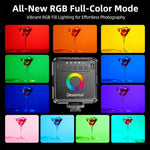 Luce fotografica RGB portatile Designal iReal-X2, iReal-X2