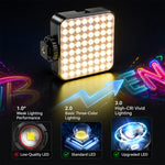 Luce fotografica RGB portatile Designal iReal-X2, iReal-X2