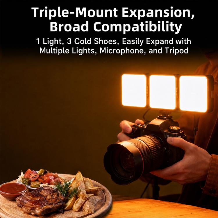 Luce fotografica RGB portatile Designal iReal-X2, iReal-X2