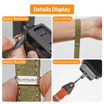 Cinghia da polso universale a sgancio rapido Sunnylife, regolabile, morbida e sicura, per action camera.