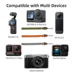 Cinghia da polso universale a sgancio rapido Sunnylife, regolabile, morbida e sicura, per action camera.