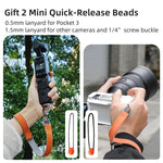 Cinghia da polso universale a sgancio rapido Sunnylife, regolabile, morbida e sicura, per action camera.