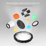 TRIOPO TR-09 Magnetic Round Head Flash Softbox Kit, TR-09