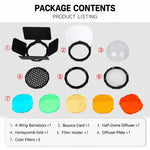 TRIOPO TR-09 Magnetic Round Head Flash Softbox Kit, TR-09