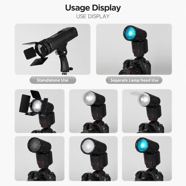 TRIOPO TR-09 Magnetic Round Head Flash Softbox Kit, TR-09