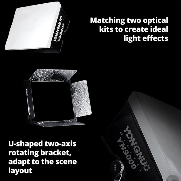 YONGNUO YN9000 900 LED Illuminazione dimmerabile Studio 3200-5600K Luce video, YN9000 3200-5600K