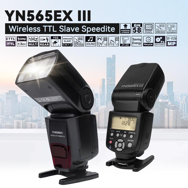 YONGNUO YN565EX III TTL Flash Speedlite per Canon, YN565EX III  For Canon