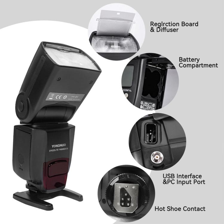 YONGNUO YN565EX III TTL Flash Speedlite per Canon, YN565EX III  For Canon