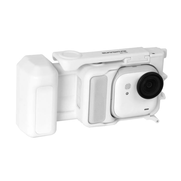 Impugnatura ergonomica per Insta360 GO Ultra Sunnylife Street Photography, con pulsante di sgancio rapido., For Insta360 GO Ultra (Black), For Insta360 GO Ultra (White)