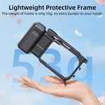 Impugnatura ergonomica per Insta360 GO Ultra Sunnylife Street Photography, con pulsante di sgancio rapido., For Insta360 GO Ultra (Black), For Insta360 GO Ultra (White)