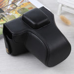 Custodia in pelle PU per fotocamera a corpo intero con cinturino per Olympus E-PL3 / E-PM1, For Olympus E-PL3