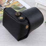 Custodia in pelle PU per fotocamera a corpo intero con cinturino per Olympus E-PL3 / E-PM1, For Olympus E-PL3