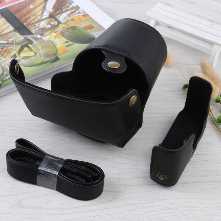 Custodia in pelle PU per fotocamera a corpo intero con cinturino per Olympus E-PL3 / E-PM1, For Olympus E-PL3