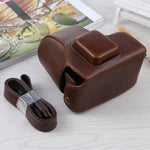 Custodia in pelle PU per fotocamera a corpo intero con cinturino per Olympus E-PL3 / E-PM1, For Olympus E-PL3