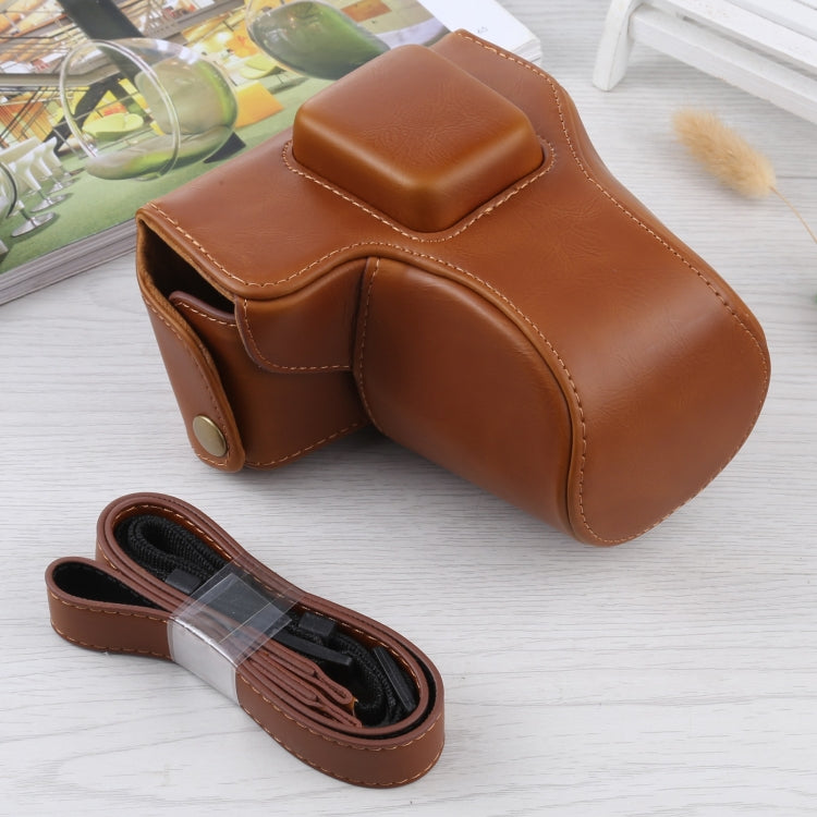 Custodia in pelle PU per fotocamera a corpo intero con cinturino per Olympus E-PL3 / E-PM1, For Olympus E-PL3