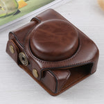 Custodia in pelle PU per fotocamera integrale per Sony ZV-1, For Sony ZV-1