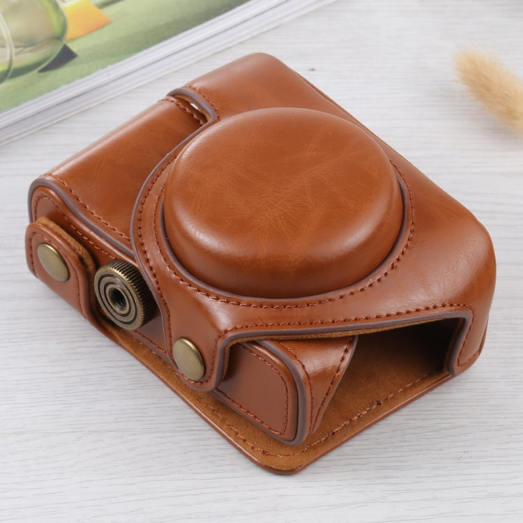 Custodia in pelle PU per fotocamera integrale per Sony ZV-1, For Sony ZV-1
