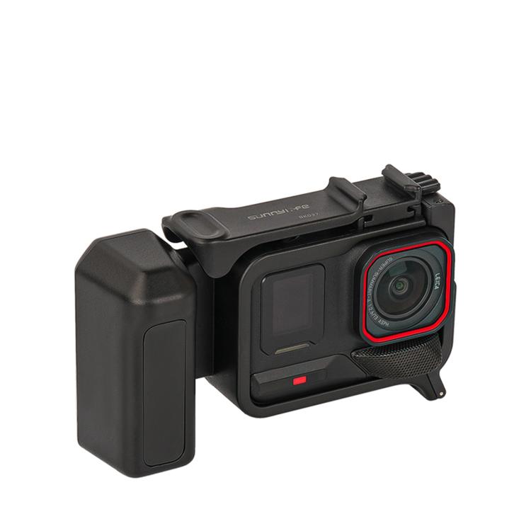 Impugnatura ergonomica Sunnylife per fotografia di strada, con sgancio rapido per Insta360 Ace Pro 2/1, EP2-BK037 For Insta360 Ace Pro 2 / 1