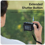Impugnatura ergonomica Sunnylife per fotografia di strada, con sgancio rapido per Insta360 Ace Pro 2/1, EP2-BK037 For Insta360 Ace Pro 2 / 1