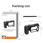 Impugnatura ergonomica Sunnylife per fotografia di strada, con sgancio rapido per Insta360 Ace Pro 2/1, EP2-BK037 For Insta360 Ace Pro 2 / 1