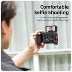 Impugnatura ergonomica Sunnylife per fotografia di strada, con sgancio rapido per Insta360 Ace Pro 2/1, EP2-BK037 For Insta360 Ace Pro 2 / 1